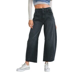 JUST BLACK DENIM Billie Barrel Darted Jeans